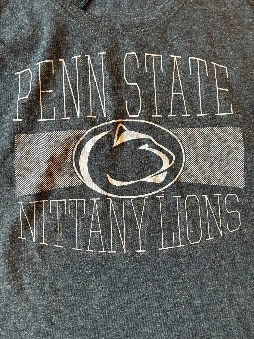 Penn State Nittany Lions Women's Dark Gray Tank Top